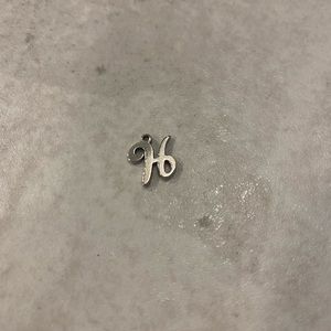 James Avery initial charm H